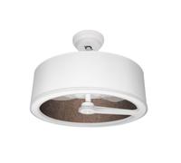 Fabrilamp ventilador dc tatiana 110w blanco/oxido 3 aspas 62d 3000-400