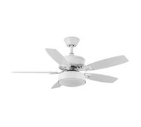 Iluminashop Ventilador de Techo LED 30W Blanco/Haya Motor DC