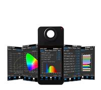 Iluminómetro espectral inalámbrico HPCS-330P, medidor de luz PAR PPFD de 350-800 NM, Equipo de análisis de Espectro de Laboratorio de Alta precisión Lectura fácil de Datos