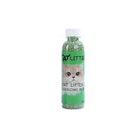 Ilumos 5 perlas desodorantes de arena for gatos con fragancia: control de olores de larga duración(Apple Flavor)