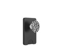 Ilusión óptica de Perro Salchicha Oculto PopSockets PopWallet para MagSafe