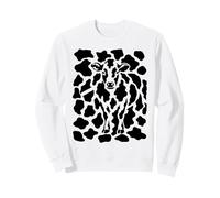 Ilusión óptica de Vaca Oculta Sudadera