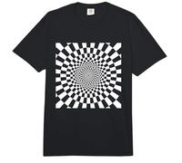 Ilusión óptica - Ilusión óptica Divertida Falacia Visual Comfort Colors Adult Heavyweight T-Shirt