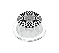Ilusión óptica - Ilusión óptica Divertida Falacia Visual PopSockets PopGrip para MagSafe