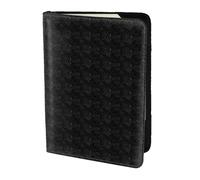 Ilustración abstracta de ciencia química, impresión 3D, pasaporte de 5.5 pulgadas, elegante, cartera de documentos de viaje, almacenamiento seguro para viajeros