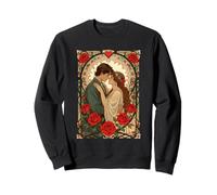 Ilustración Art Nouveau romántica Siempre Nosotros Sudadera