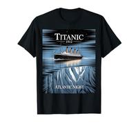 Ilustración Conmemorativa del Iceberg del Titanic 1912 Camiseta gráfica económica