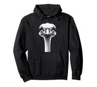 Ilustración de Avestruz con Gafas Sudadera con Capucha