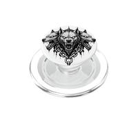 Ilustración de Cerberus Hellhound Dark Fantasy Underworld Beast PopSockets PopGrip para MagSafe