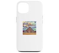 Ilustración de Chichén Itzá - México Travel Art Design Carcasa para iPhone 13