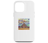 Ilustración de Chichén Itzá - México Travel Art Design Carcasa para iPhone 13 Pro Max