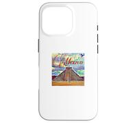 Ilustración de Chichén Itzá - México Travel Art Design Carcasa para iPhone 16 Pro