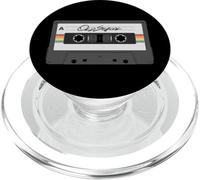 Ilustración de Cinta de Casete Retro Old School Mix PopSockets PopGrip para MagSafe