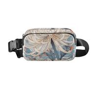 Ilustración de crisantemo nuevo cepillo meticuloso bolso cruzado de moda para mujeres y hombres, resistente al agua, bolsa de pecho con correa ajustable para viajes, gimnasio, trabajo, Crisantemo
