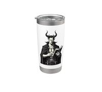 Ilustración de Dantalion Maestro de la Mente Vaso térmico de acero inoxidable de doble pared