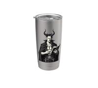 Ilustración de Dantalion Maestro de la Mente Vaso térmico de acero inoxidable de doble pared