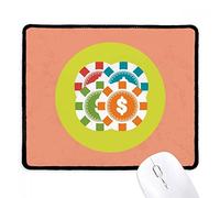 Ilustración De Dibujos Animados De Fichas De Casino Alfombrilla De Escritorio Bordes Cosidos Mouse Pad Portátil Mousepad para Pc Oficina Gaming 25X30Cm