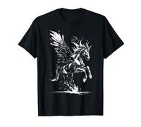 Ilustración de diseño de Unicornio Pegasus Camiseta