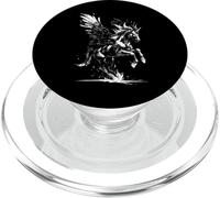 Ilustración de diseño de Unicornio Pegasus PopSockets PopGrip para MagSafe