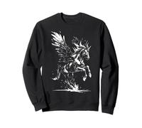 Ilustración de diseño de Unicornio Pegasus Sudadera