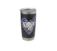 Ilustración de elefante lindo Vaso térmico de acero inoxidable de doble pared