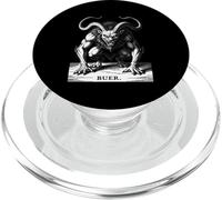 Ilustración de fantasía Demonio león PopSockets PopGrip para MagSafe