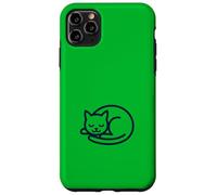 Ilustración de gato durmiendo sereno Carcasa para iPhone 11 Pro Max