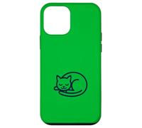 Ilustración de gato durmiendo sereno Carcasa para iPhone 12 mini