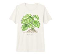 Ilustración de la Planta de Monstera Deliciosa Camiseta Premium