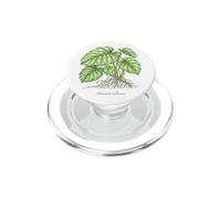 Ilustración de la Planta de Monstera Deliciosa PopSockets PopGrip para MagSafe