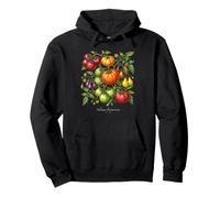 Ilustración de la Planta de Tomate reliquia Solanum lycopersicum Sudadera con Capucha