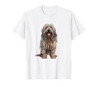 Ilustración de la Raza de Perro Adorable | Pastor catalán Camiseta