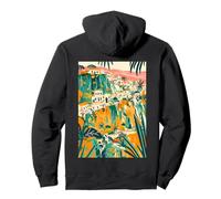 Ilustración de Matera Tema Italia Sudadera con Capucha
