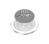 Ilustración de Perfil de Tigre fácil PopSockets PopGrip para MagSafe