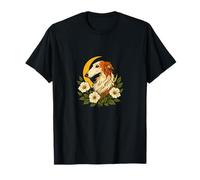 Ilustración de perro borzoi amo mascota Borzois Obra de arte Camiseta