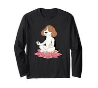 Ilustración de Perro Buda Lindo Manga Larga