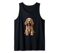 Ilustración de Perro Cocker Spaniel inglés Camiseta sin Mangas