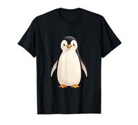 Ilustración de pingüino con carácter Suave Camiseta
