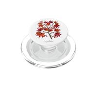 Ilustración de Planta de Arce japonés Acer palmatum PopSockets PopGrip para MagSafe