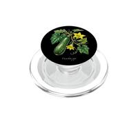 Ilustración de Planta de calabacín Cucurbita Pepo PopSockets PopGrip para MagSafe