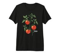 Ilustración de Planta de Tomate Vintage Tomate clásico Camiseta Premium