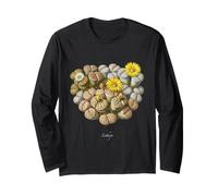 Ilustración de Plantas Living Stones Lithops Manga Larga