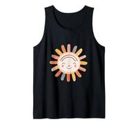 Ilustración de Sol Kawaii para niños Camiseta sin Mangas