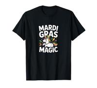 Ilustración de Unicornio mágico de Mardi Gras Camiseta