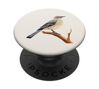 Ilustración del Amante del ruiseñor del Norte PopSockets PopGrip Adhesivo