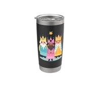 Ilustración del Día de los Reyes de los Tres Reyes Magos - Arte Cultural de la Epi Vaso térmico de acero inoxidable de doble pared