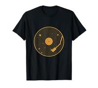 Ilustración del Sistema Solar del Disco de Vinilo | Turntable Camiseta