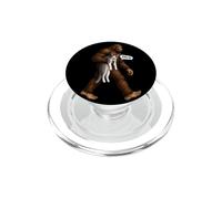 Ilustración Divertida del Arte del Meme del Gato Bigfoot PopSockets PopGrip para MagSafe