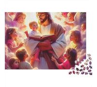 Ilustración Historia Bíblica Puzzle de 1000 Piezas para Adultos Papel Juego de Puzzle 1000 Piezas Relajación Hogar 70x50cm/1000pcs