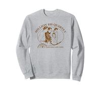 Ilustración Vintage del cuarteto del millón de dólares de Sun Records Sudadera